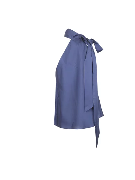 Top Lauren Ralph Lauren niebieski