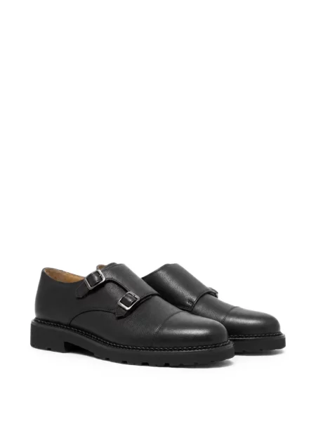 Pantofi monk Scarosso din piele negru