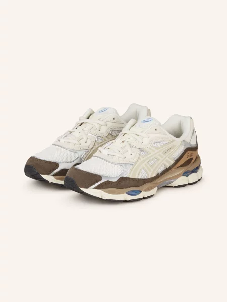 Asics Sneakersy Gel-Nyc weiss srebrne
