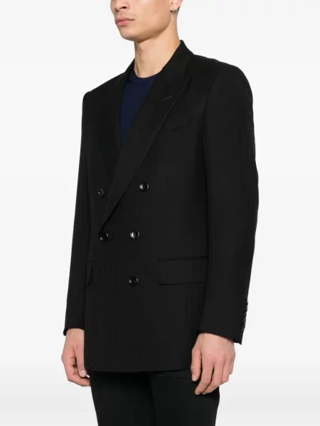 Sacou Tom Ford cu dungi negru