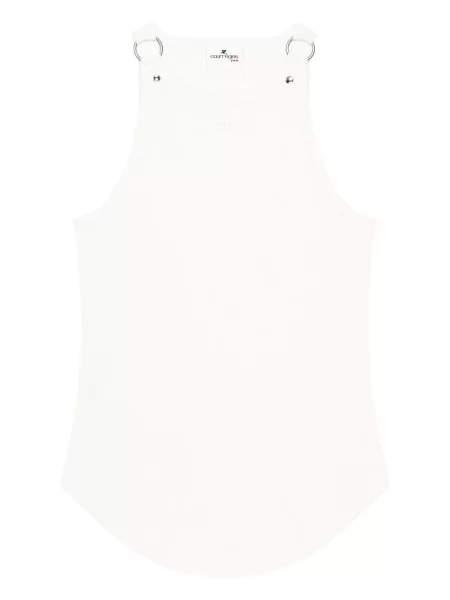 Top Courreges alb