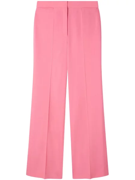Pantaloni Stella Mccartney de lână roz