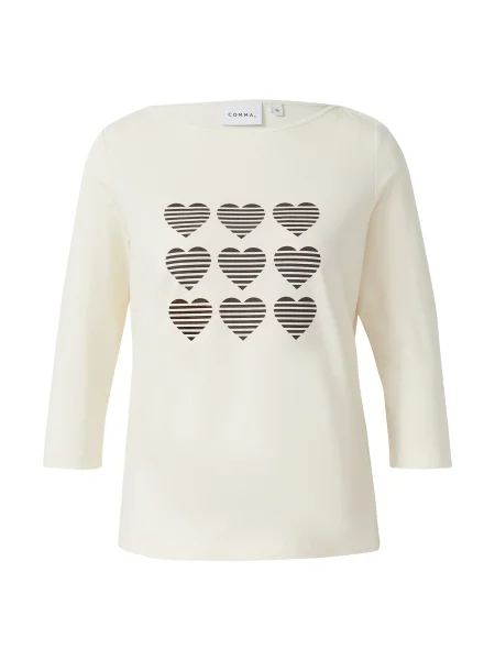 COMMA Tricou crem bronz