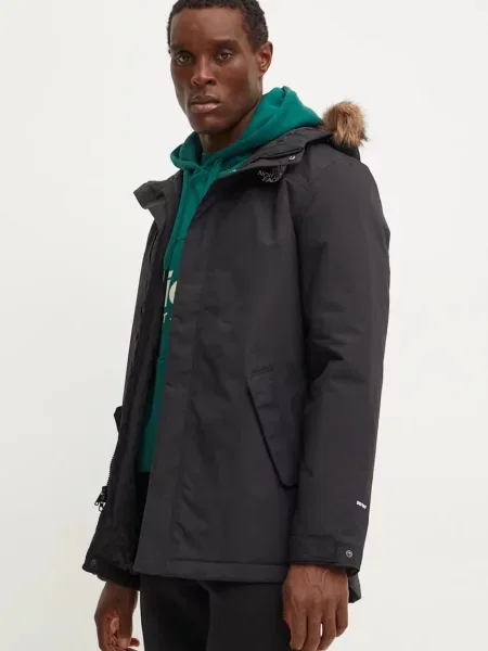 The North Face geacă Zaneck bărbați de iarnă negru