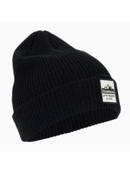 Smartwool Patch зимна шапка черна