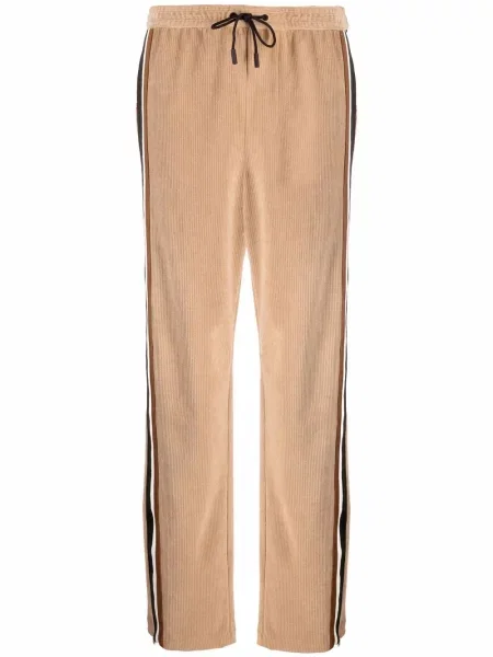 Панталон Dsquared2 от рипсено кадифе на райета