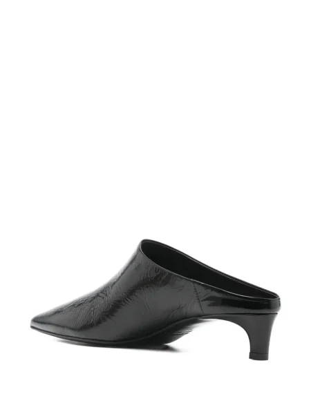 Papuci tip mules Jil Sander negru