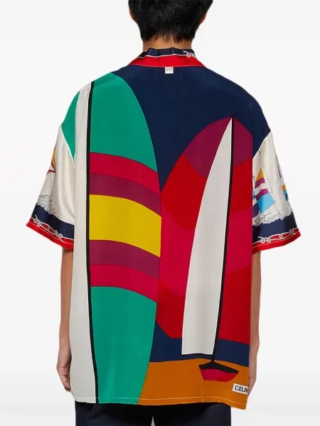 Svilena kratak košulja J. Logan Home bijela