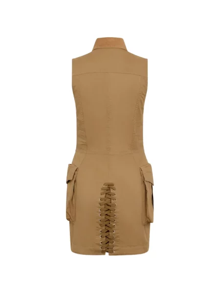 Rochie Dsquared2 cu șireturi din dantelă