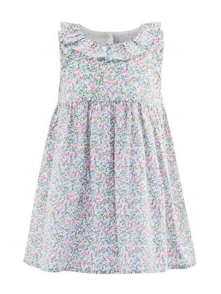Happy girls Rochie albastru deschis / verde / roz neon alb
