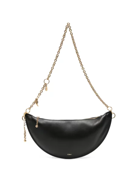 Geantă Chloé din piele negru