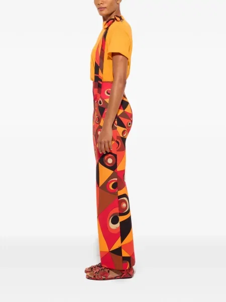 Tricou Pucci de mătase portocaliu