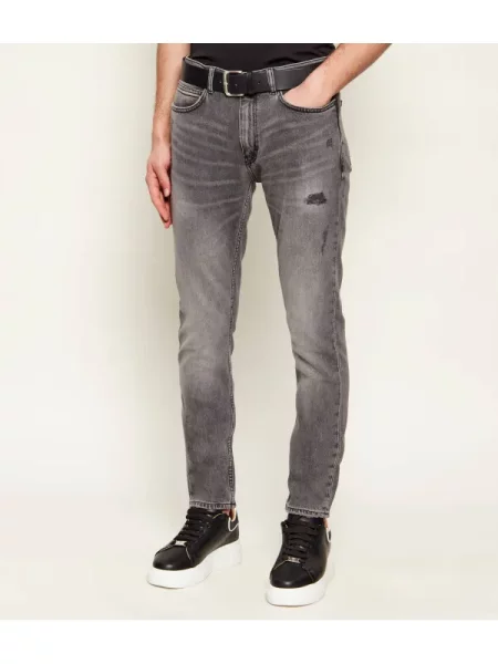 HUGO Blugi | Extra slim fit gri