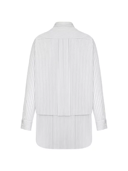 Rochie mini Sacai cu legături alb