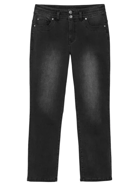 SHEEGO Jeans denim negru
