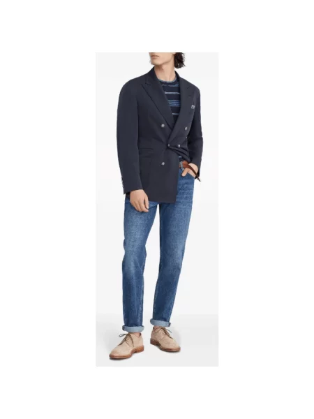 Jeansy Brunello Cucinelli niebieskie