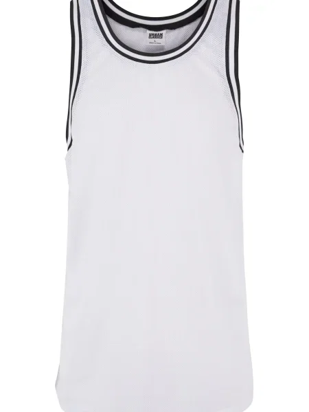 Urban Classics Tricou negru alb
