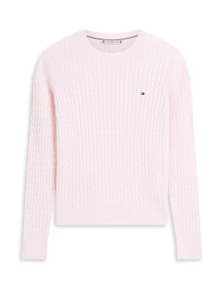TOMMY HILFIGER Pulover pastel roz