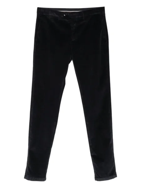 Pantaloni Canali de catifea cord negru