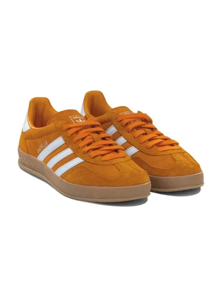 Sneakersy Adidas Originals zamszowe pomarańczowe