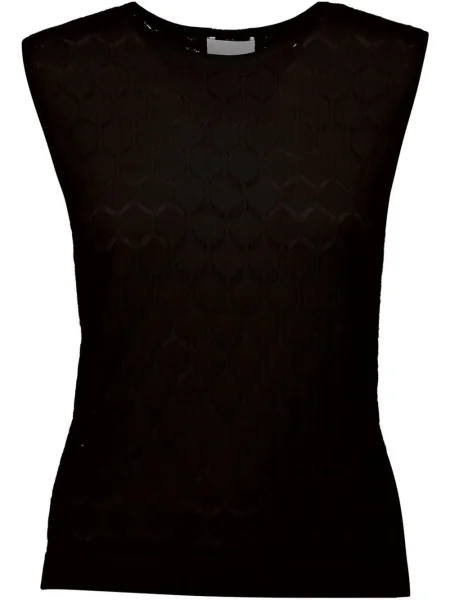 Top Allude tricotate negru