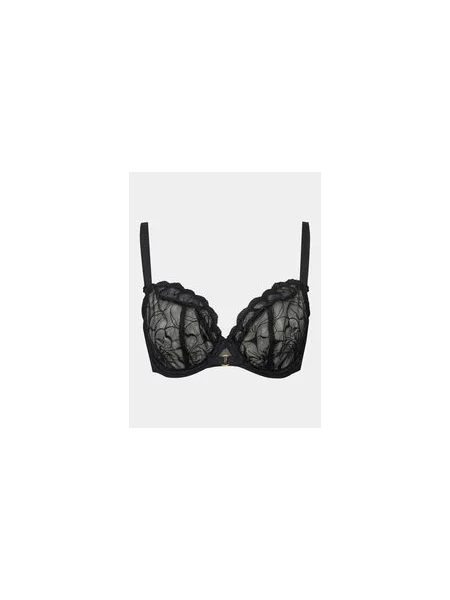 Chantelle Braletė liemenėlė Fleur juoda