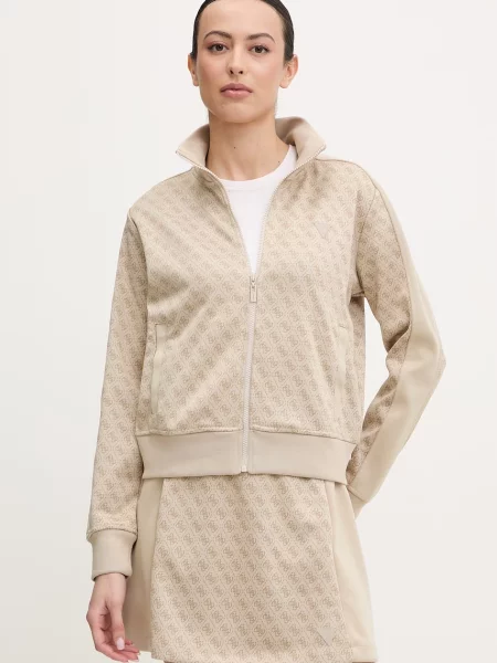Bluza rozpinana Guess beżowa