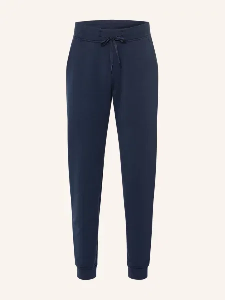Lululemon Tepláky Smooth Spacer tmavě modrá