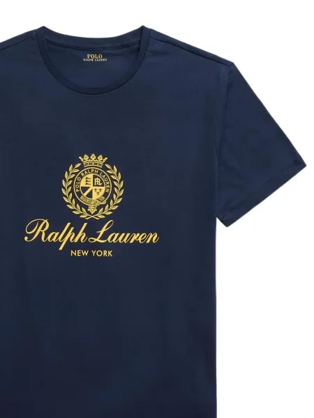 Șapcă Polo Ralph Lauren din fleece cu dungi cu volane albastru