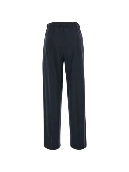Cu centură pantaloni Tela albastru