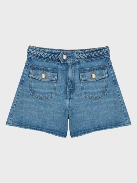 Джинсові шорти Maje блакитні