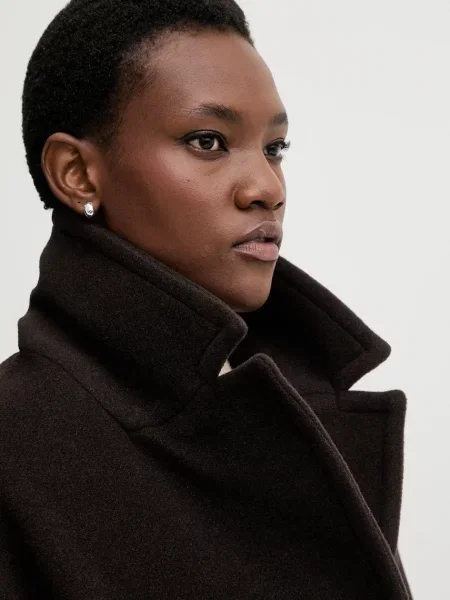 Пальто з додаванням вовни Sessun коричневий