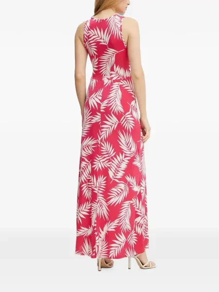 Rochie maxi Morgan cu imagine roz