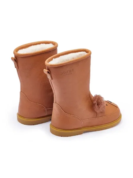 Donsje снігові чоботи дитячі шкіряні Wadudu Exclusive Boots Fluffy Squirrel