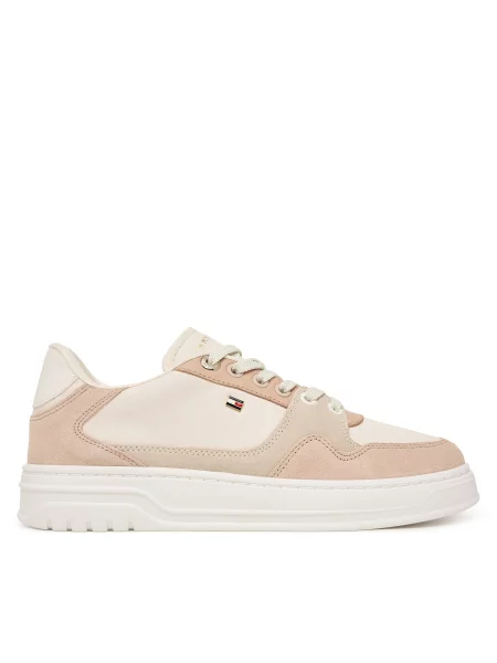 Superge Tommy Hilfiger Court Écru
