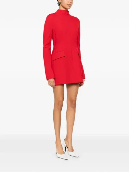 Mała mały sukienka mini Sportmax garniturowa czerwona