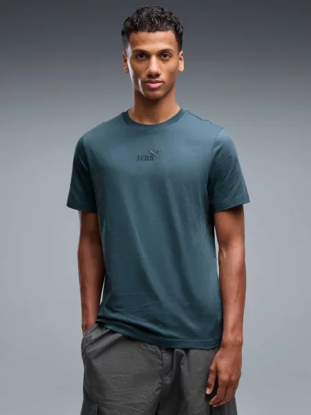 Футболка Puma с лого синяя