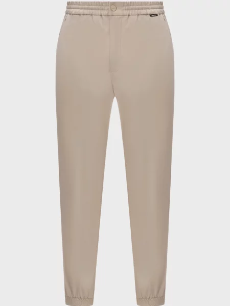 Штани Calvin Klein бежеві