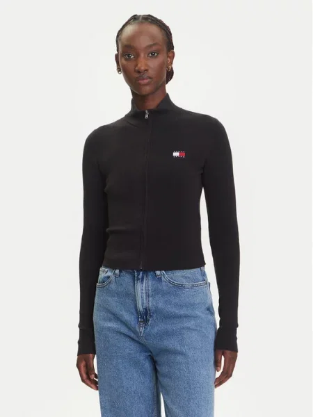 Tommy Jeans Kardigan czarny