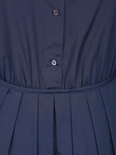 Gulerat rochie plisată Aspesi plisat de costum albastru