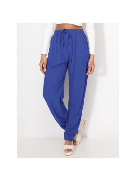 Pantaloni La Modeuse albastru