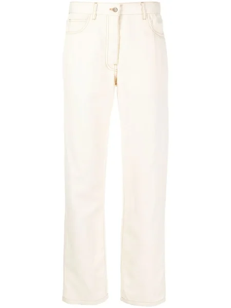 Proste jeansy Giuliva Heritage białe