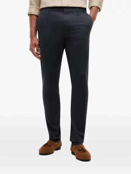 Chinos Tommy Hilfiger s autogramem modré