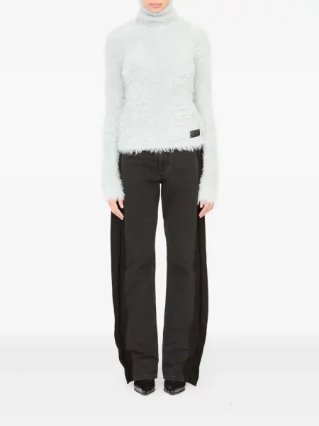 Pufos pulover Mm6 Maison Margiela albastru