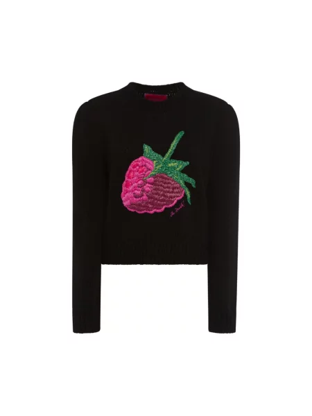Sweter La Doublej wełniany czarny