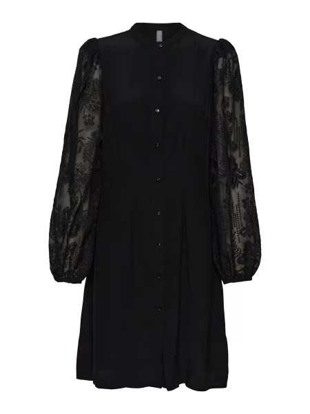 CULTURE Rochie tip bluză Asmine' negru