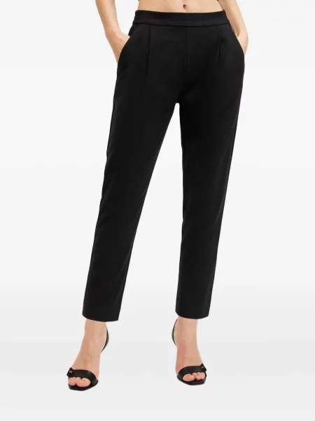 Pantaloni Allsaints plisate negru