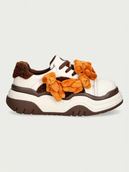 Koi Footwear Brown Poco The Teddy кросівки коричневі