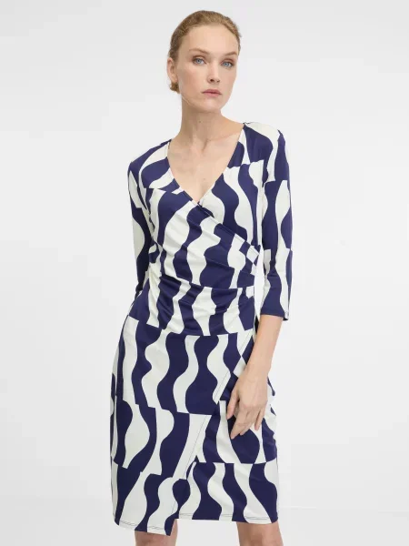 Rochie Orsay de costum albastru