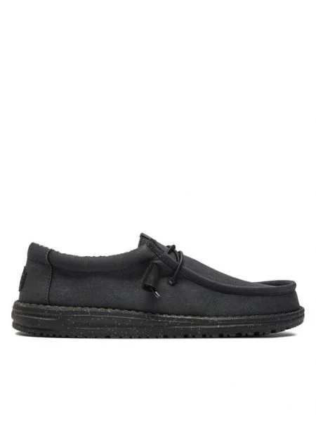 Pantofi Hey Dude stretch negru